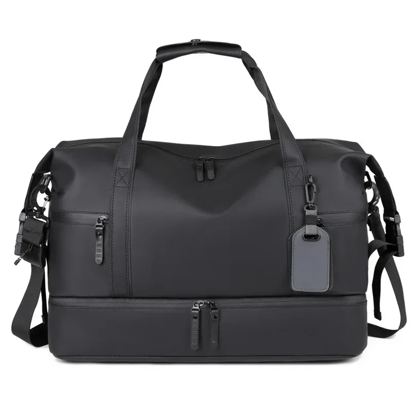 Sac de voyage pour homme, grande capacité, idéal pour les courts trajets, sac de sport et de fitness, sac bandoulière à une épaule 1