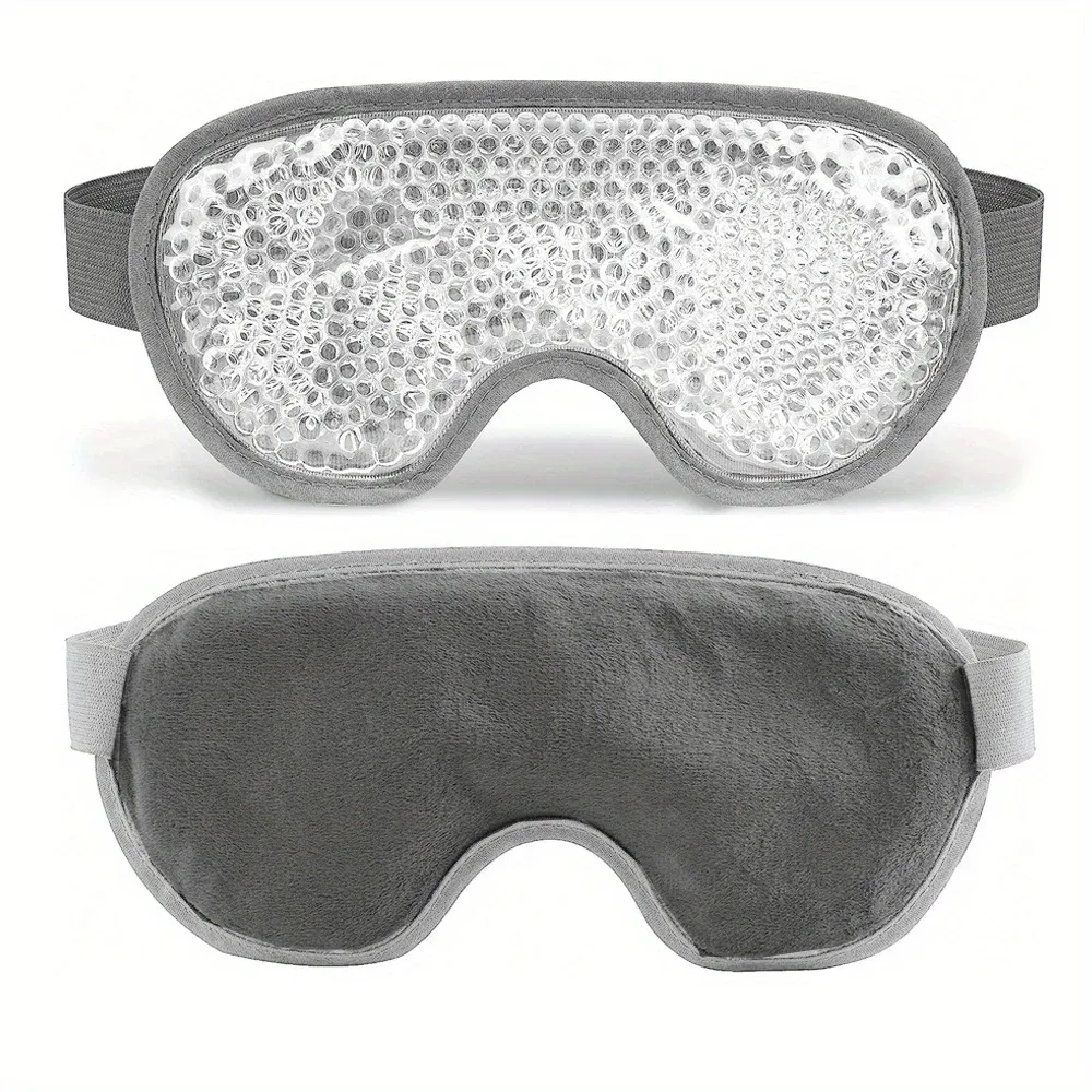 Masque rafraîchissant réutilisable en gel pour les yeux, idéal pour soulager les yeux gonflés et les migraines 9