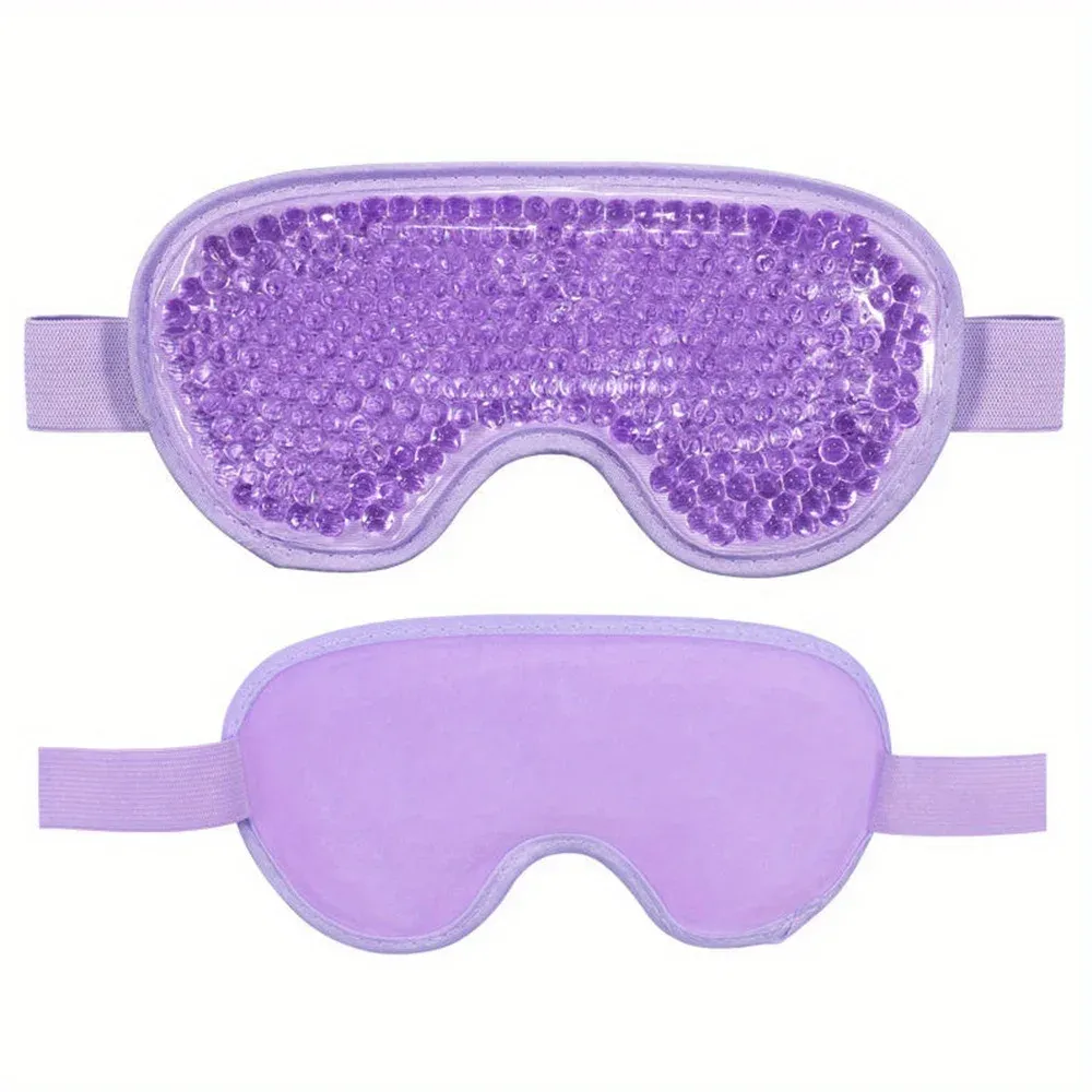 Masque rafraîchissant réutilisable en gel pour les yeux, idéal pour soulager les yeux gonflés et les migraines 8