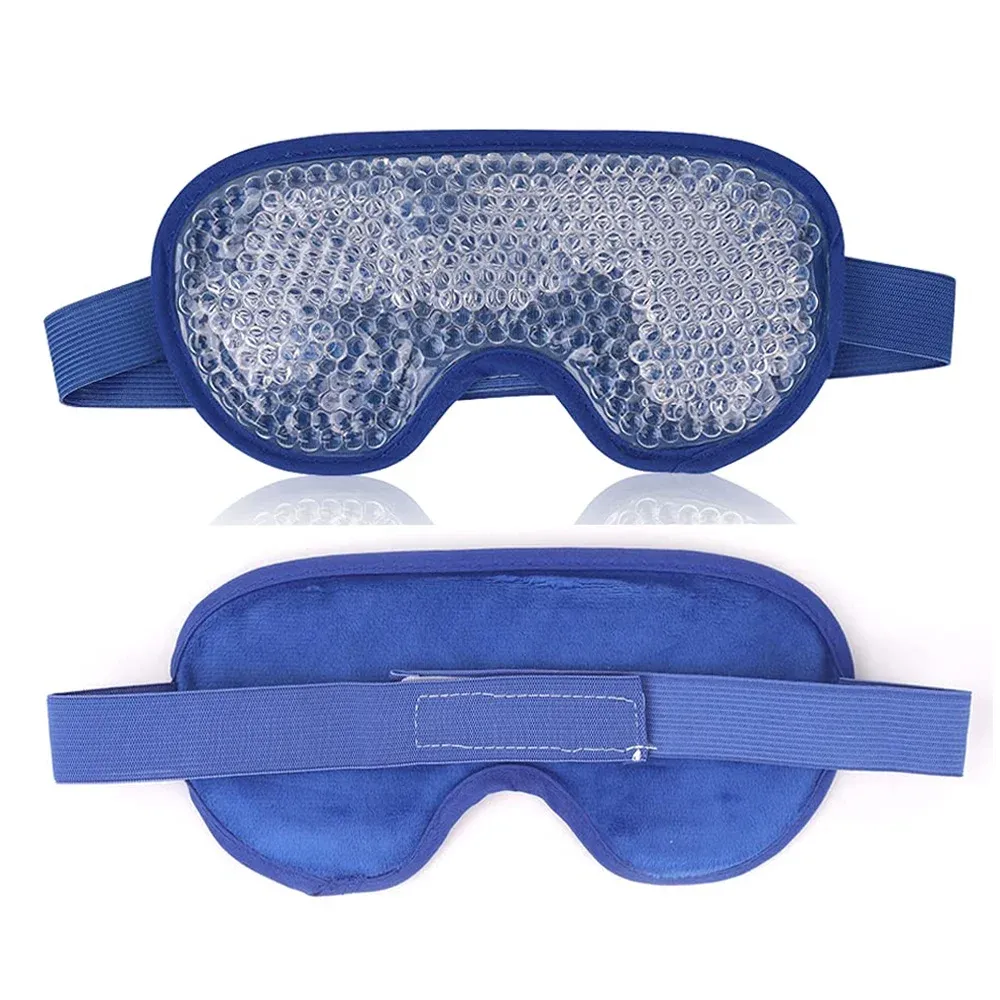 Masque rafraîchissant réutilisable en gel pour les yeux, idéal pour soulager les yeux gonflés et les migraines 7