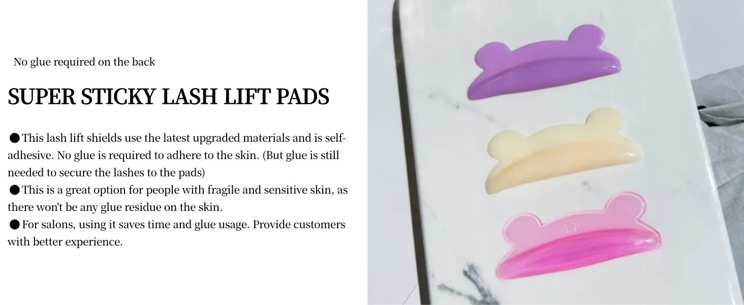 Tampons de rehaussement de cils Lomansa en silicone