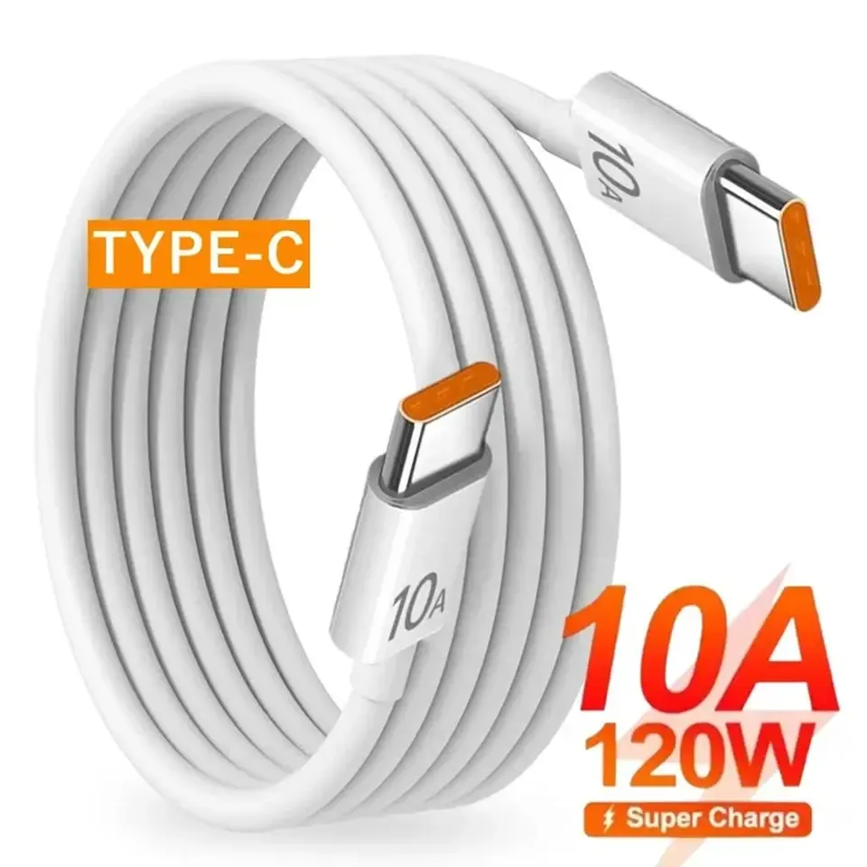 Câble de données USB-C vers USB-C en situation d'utilisation
