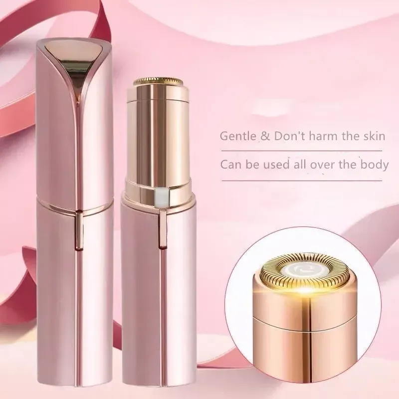 Épilateur électrique portable pour sourcils, format rouge à lèvres 2