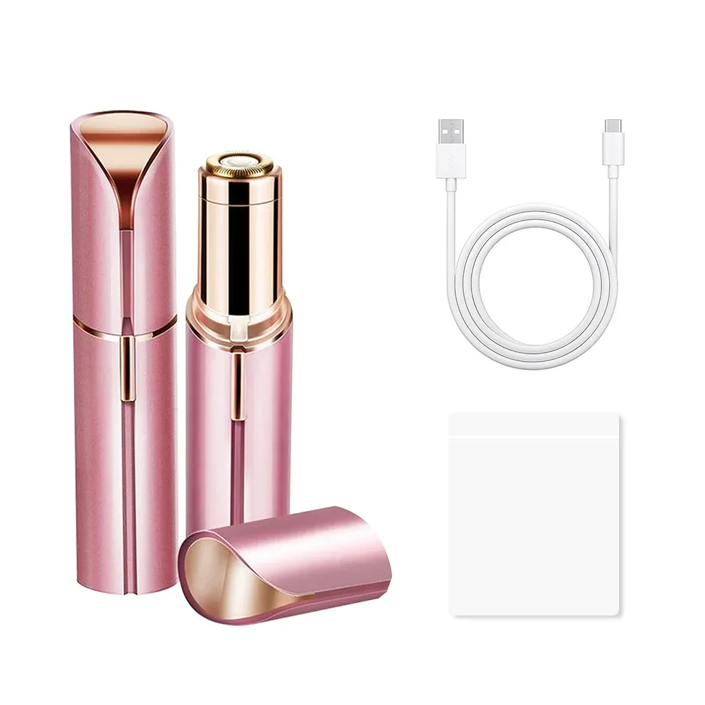 Épilateur électrique portable pour sourcils, format rouge à lèvres 7