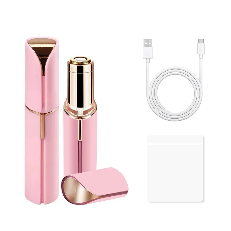 Épilateur électrique portable pour sourcils, format rouge à lèvres 11