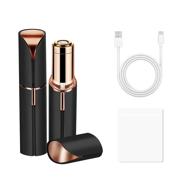 Épilateur électrique portable pour sourcils, format rouge à lèvres 14