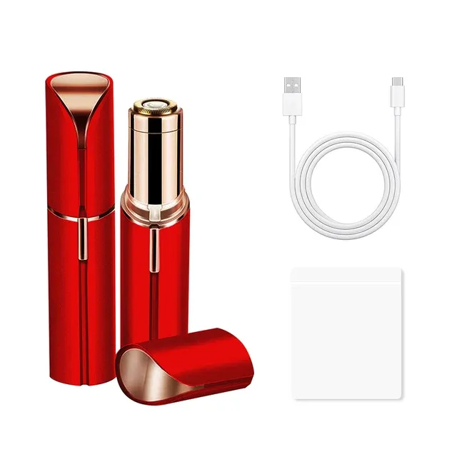 Épilateur électrique portable pour sourcils, format rouge à lèvres 8