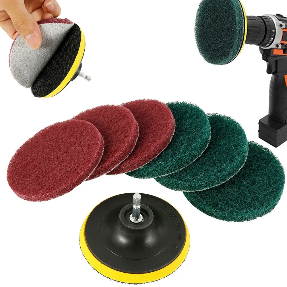 Kit de brosses de nettoyage pour perceuse électrique, brosses de nettoyage pour salle de bains et baignoire 1