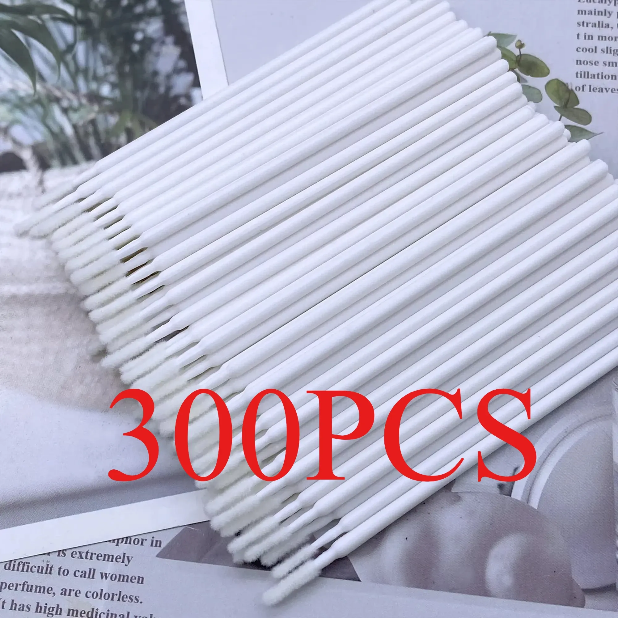 100/500 pièces Brosses de nettoyage pour cils, micro-brosses à cils individuels pour extensions de cils, outils de nettoyage beauté et maquillage 15