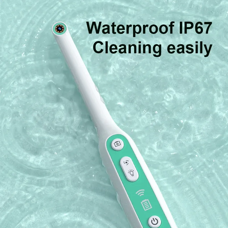 Caméra buccale visuelle WiFi INSKAM, caméra d'examen buccal 1440P, endoscope 2 MP étanche IP67, outil d'inspection par système d'imagerie 2