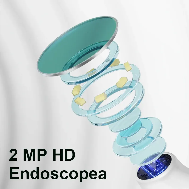 Caméra buccale visuelle WiFi INSKAM, caméra d'examen buccal 1440P, endoscope 2 MP étanche IP67, outil d'inspection par système d'imagerie 4
