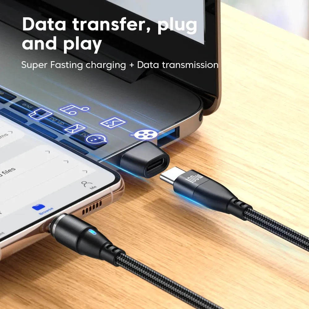 Adaptateur USB mâle vers USB-C femelle OTG, compatible MacBook, Xiaomi et Samsung Galaxy S21 (lot de 1, 3 ou 5) 2