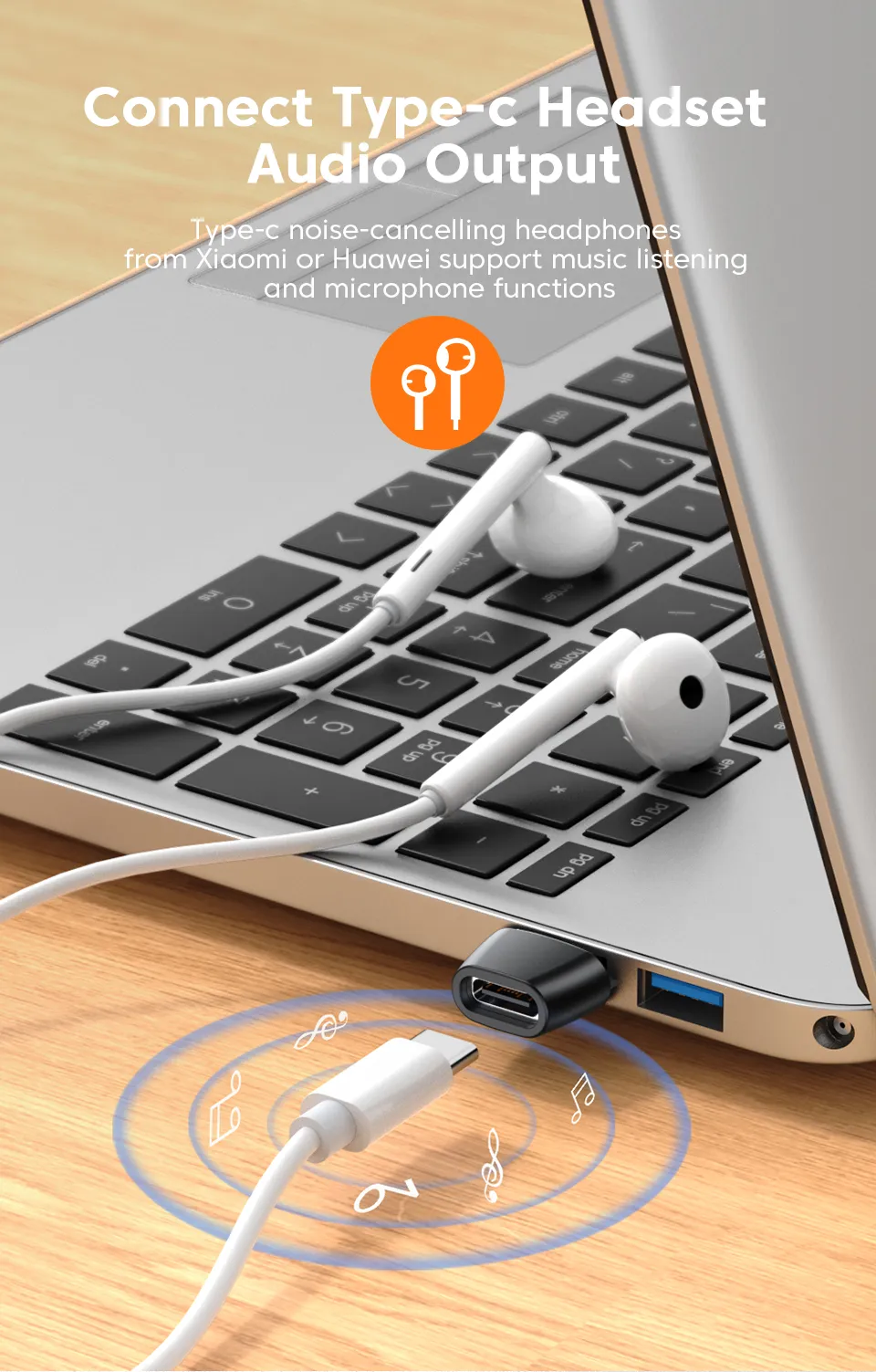Adaptateur USB-C OTG, présentation