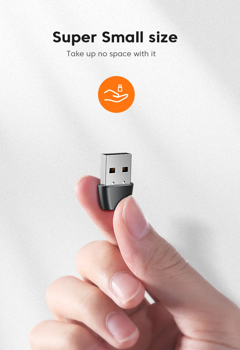 Adaptateur USB-C OTG, connexion