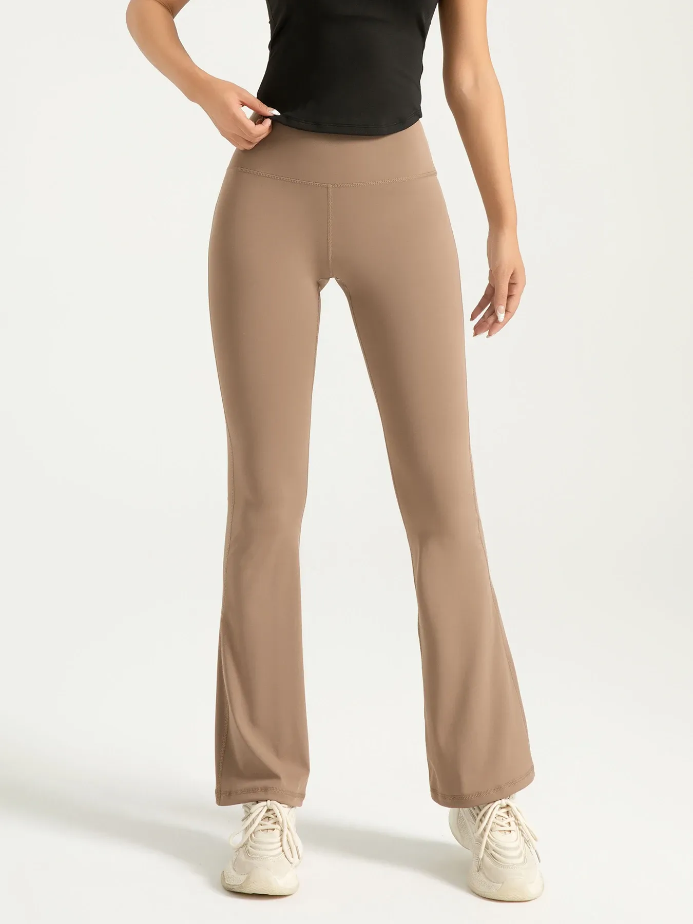 Pantalon de yoga bootcut taille haute pour femme – Legging évasé confortable pour l'entraînement et le quotidien 3