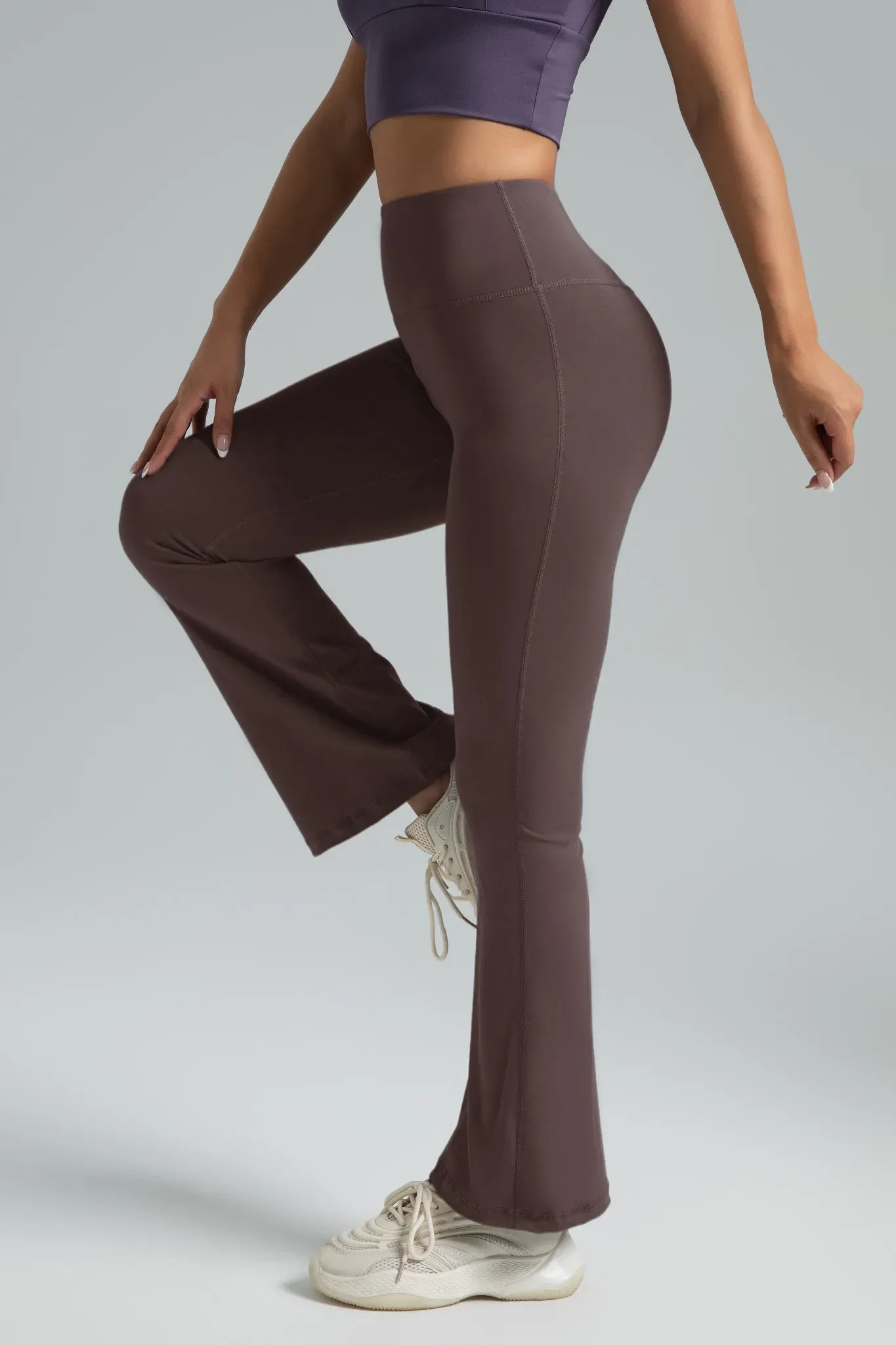 Pantalon de yoga bootcut taille haute pour femme – Legging évasé confortable pour l'entraînement et le quotidien 15