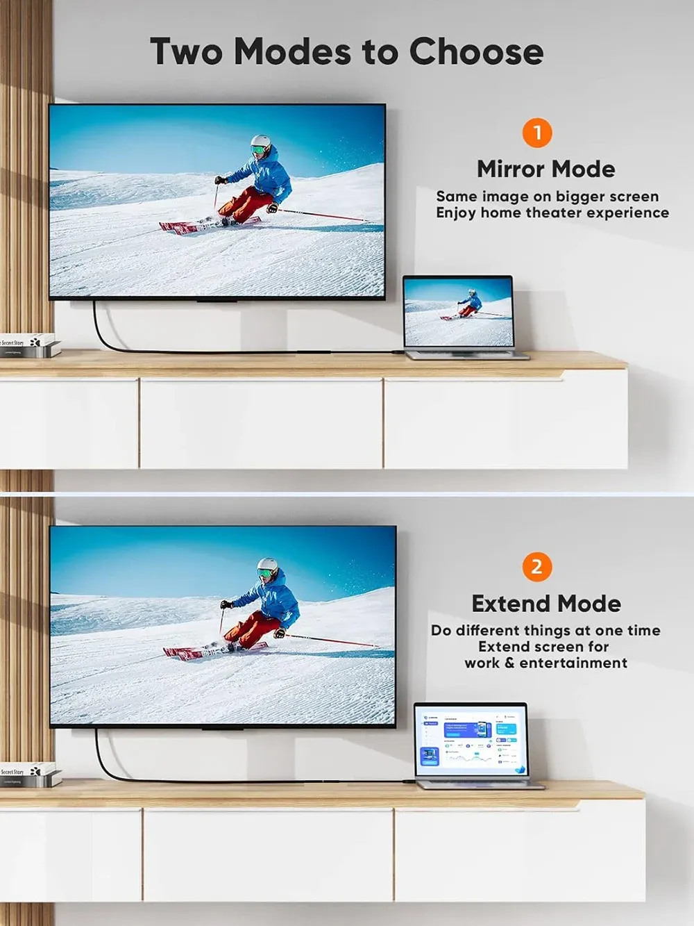 Câble adaptateur HDMI vers DVI 4K bidirectionnel, convertisseur HDMI/DVI pour PS5, Xbox, PC, TV HD et PS4 5