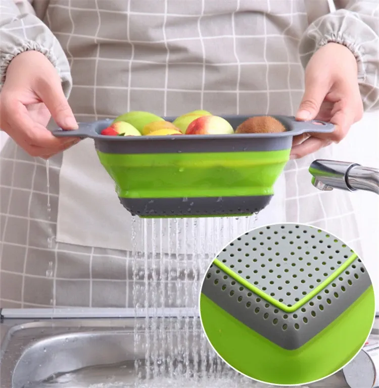 Passoire pliable LMETJMA, utilisation