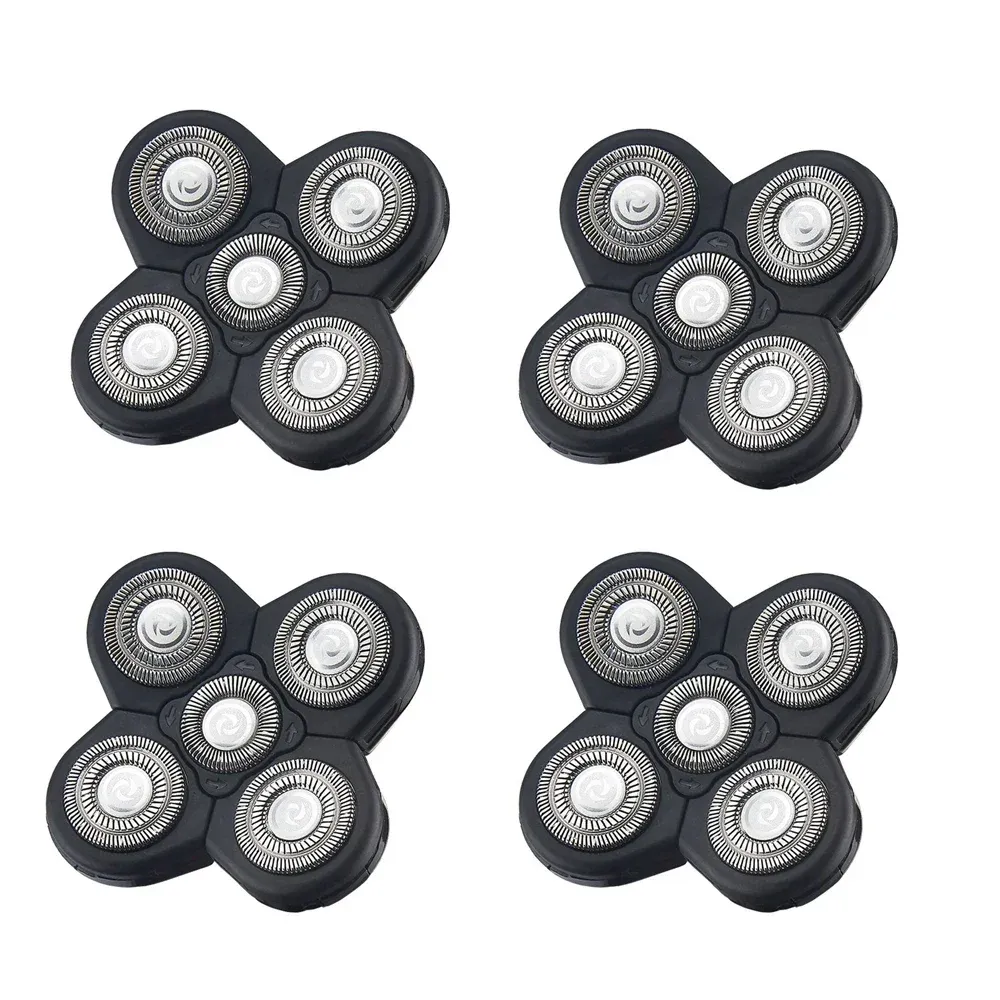 Tête de rasoir de rechange pour rasoir électrique 5D, 5 lames flottantes indépendantes, étanche, lame en acier inoxydable - Image 1