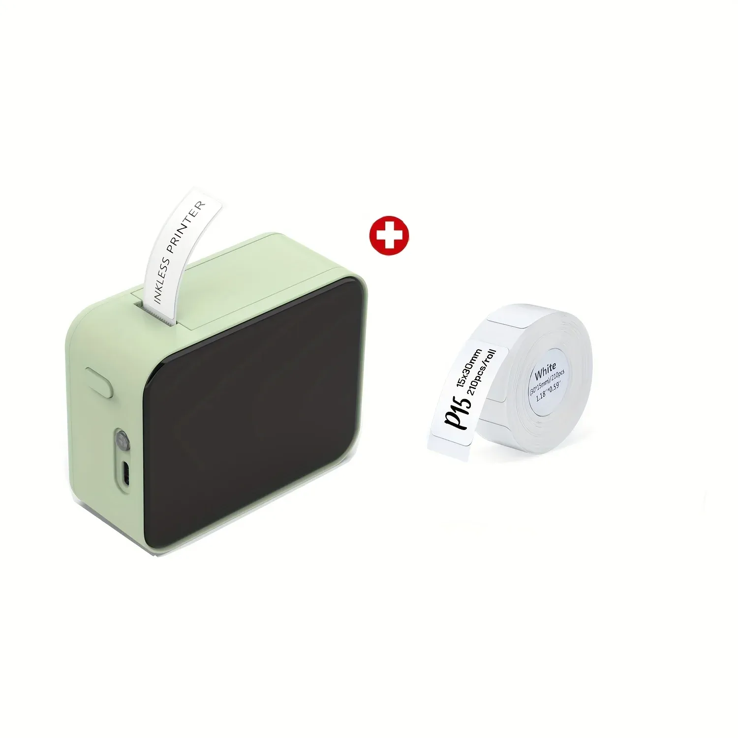 Imprimante d'étiquettes thermique sans encre Marklife P15 – Bluetooth, 203 dpi, compatible Android et iOS 7