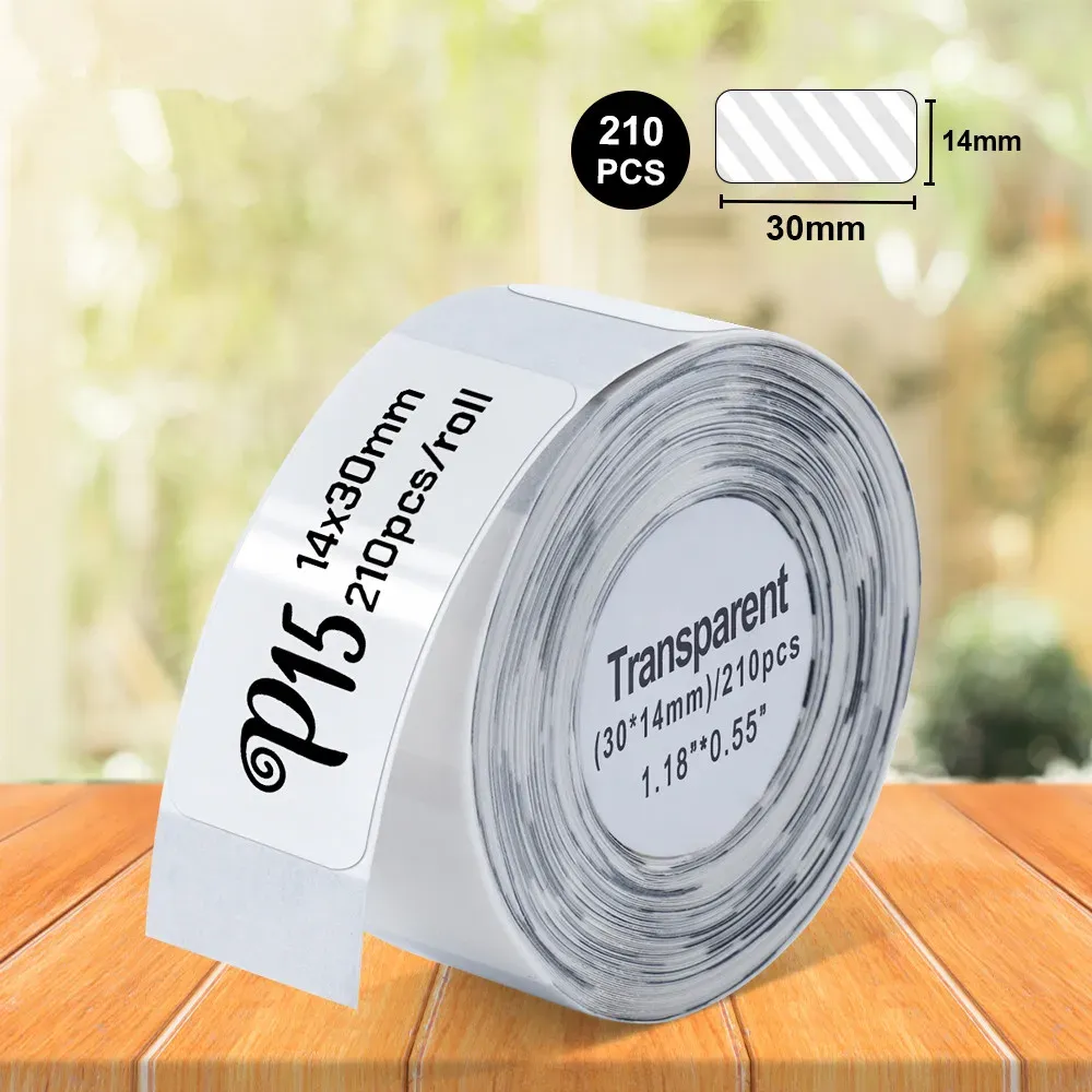Imprimante d'étiquettes thermique sans encre Marklife P15 – Bluetooth, 203 dpi, compatible Android et iOS 9