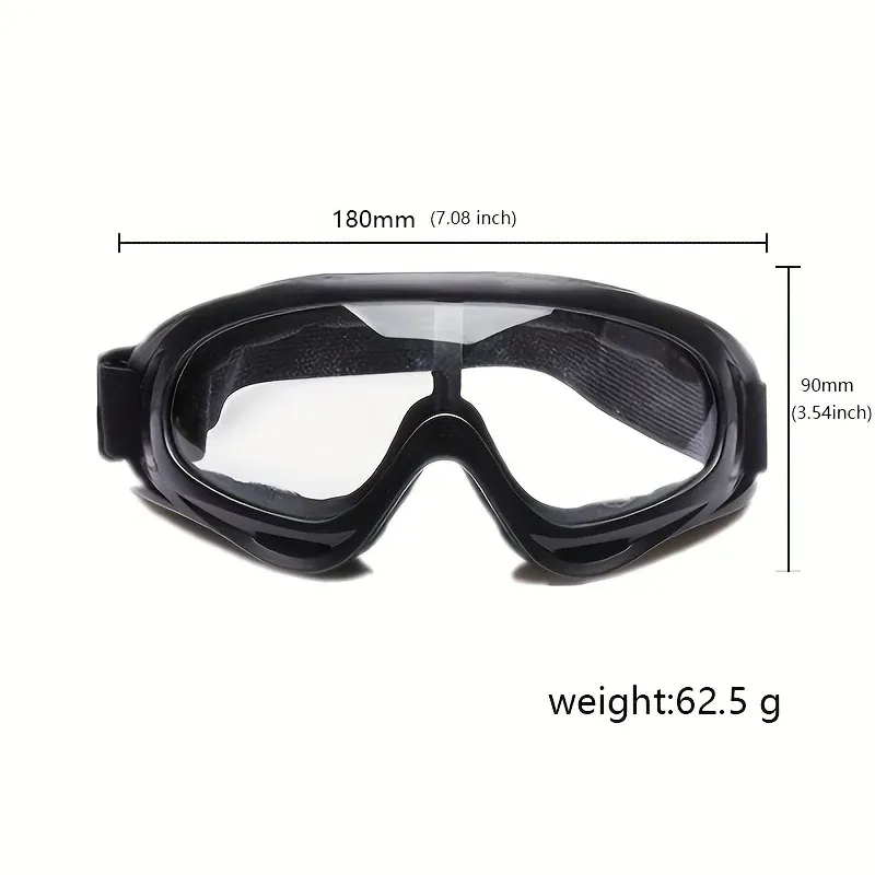 Détail des lunettes de sport sous différents angles