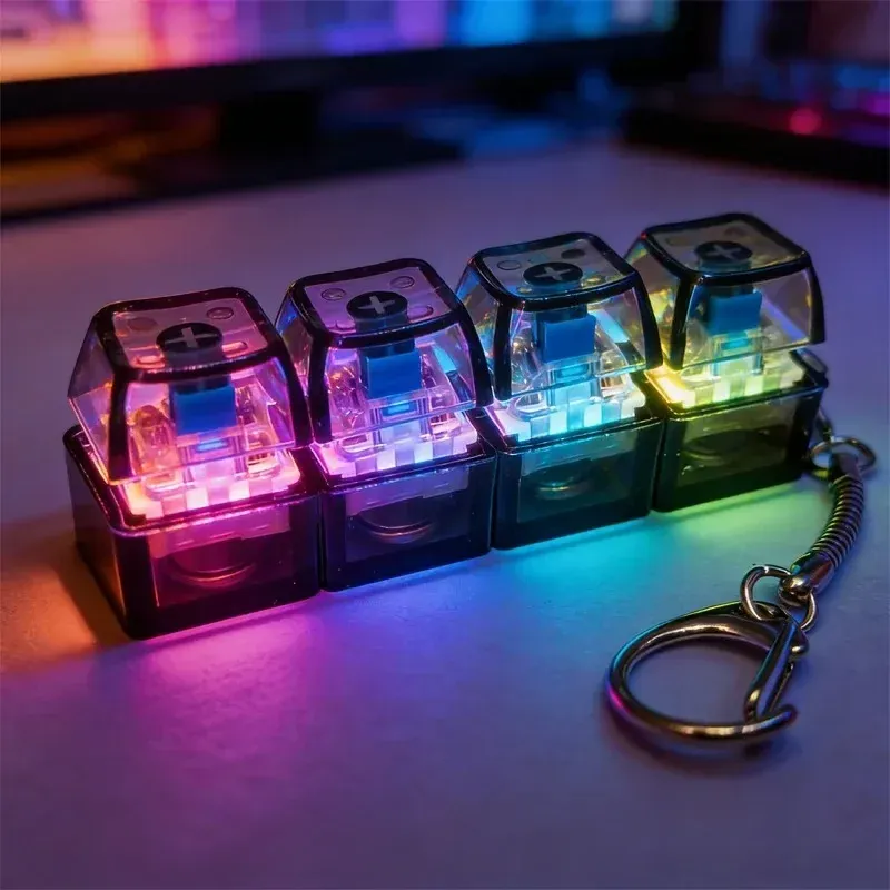 Porte-clés clavier LED, finitions