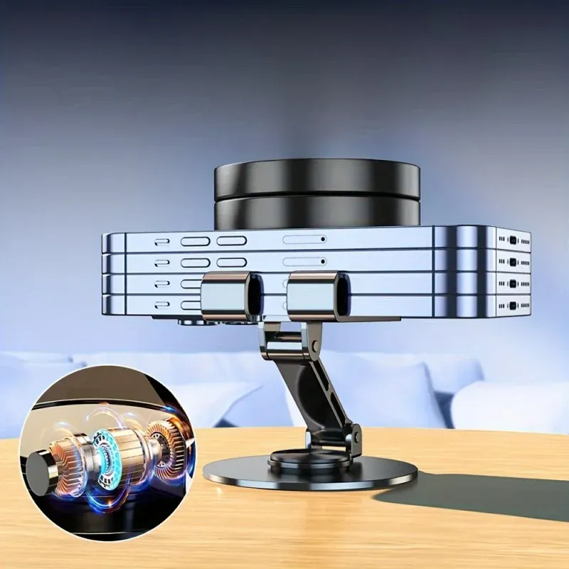 Support de téléphone 360° en utilisation