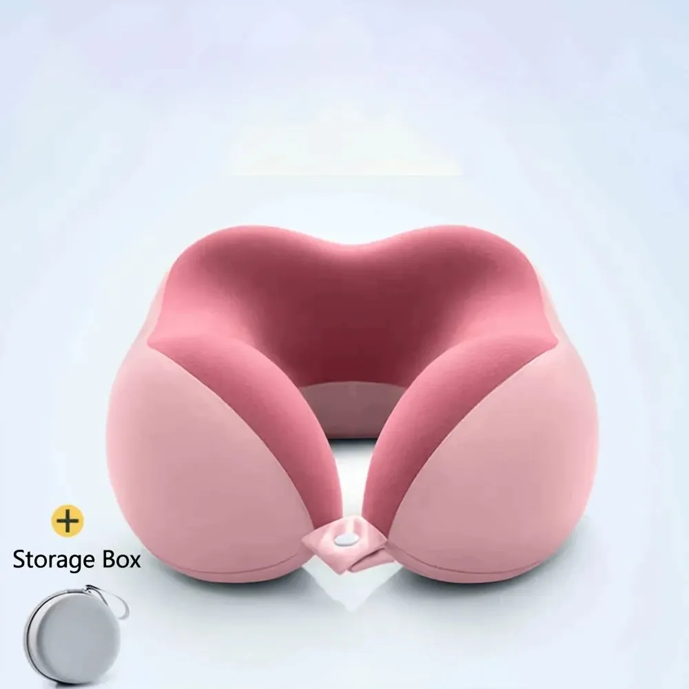 Oreiller cervical en U confortable avec sac de rangement – Idéal pour les voyages, la sieste et le bureau 12