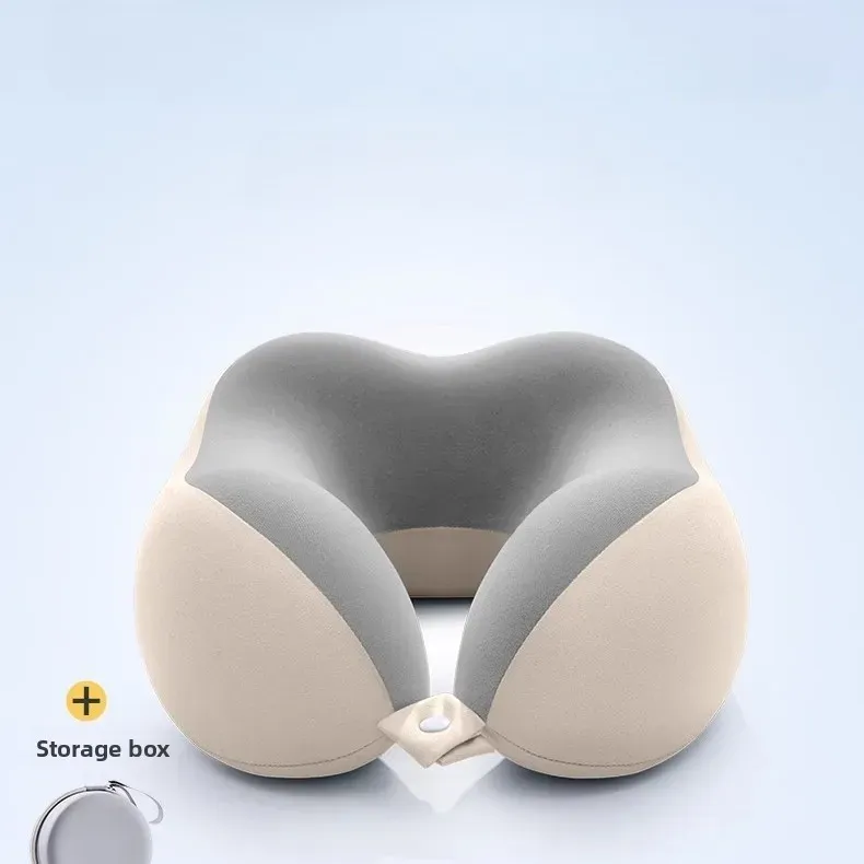Oreiller cervical en U confortable avec sac de rangement – Idéal pour les voyages, la sieste et le bureau 9