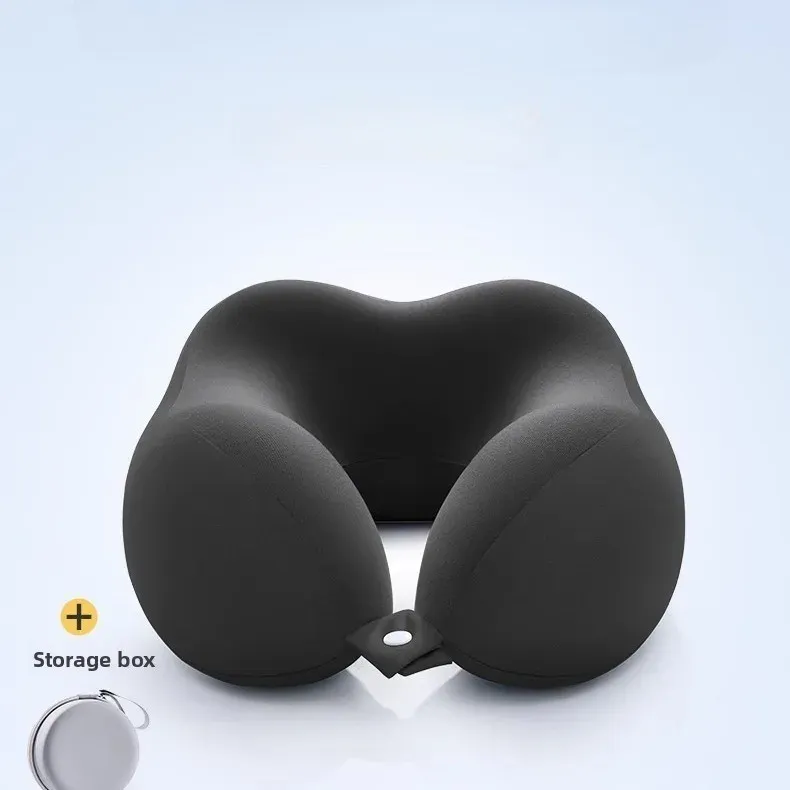 Oreiller cervical en U confortable avec sac de rangement – Idéal pour les voyages, la sieste et le bureau 7