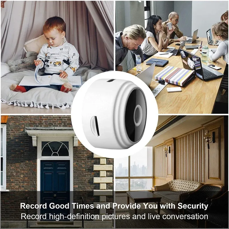 Caméra de surveillance compacte
