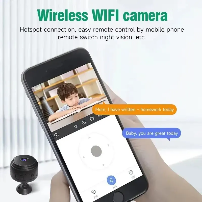 Caméra de surveillance dans un intérieur