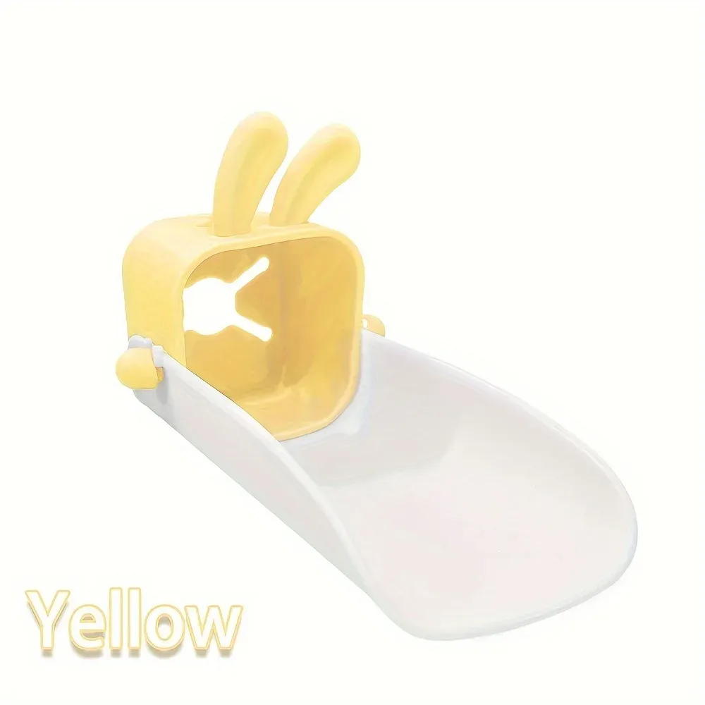 Rallonge de robinet en silicone à motif lapin pour enfants, anti-éclaboussures, pour salle de bain et cuisine 7