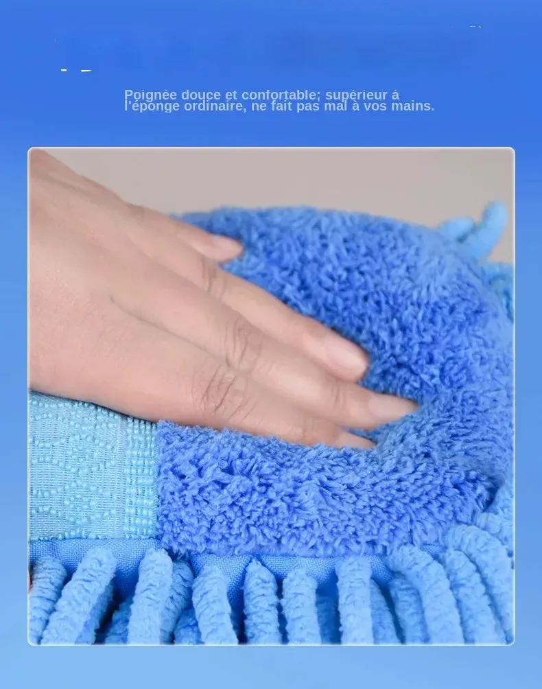 Détail des fibres microfibre