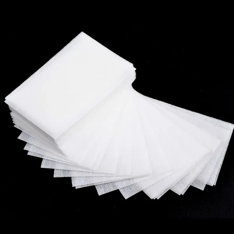 Lingettes professionnelles pour ongles en 100 % coton non pelucheux, dissolvant de vernis gel, outils de nettoyage pour nail art, 1000/600 pièces 4