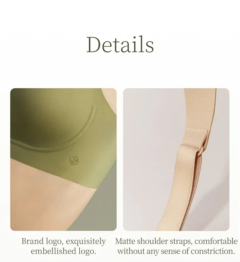 Soutien-gorge SUJIIN MX208, porté sous un haut