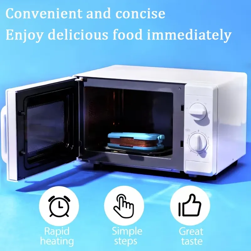 Plateau de cuisson pour sandwichs, compatible micro-ondes et four 5