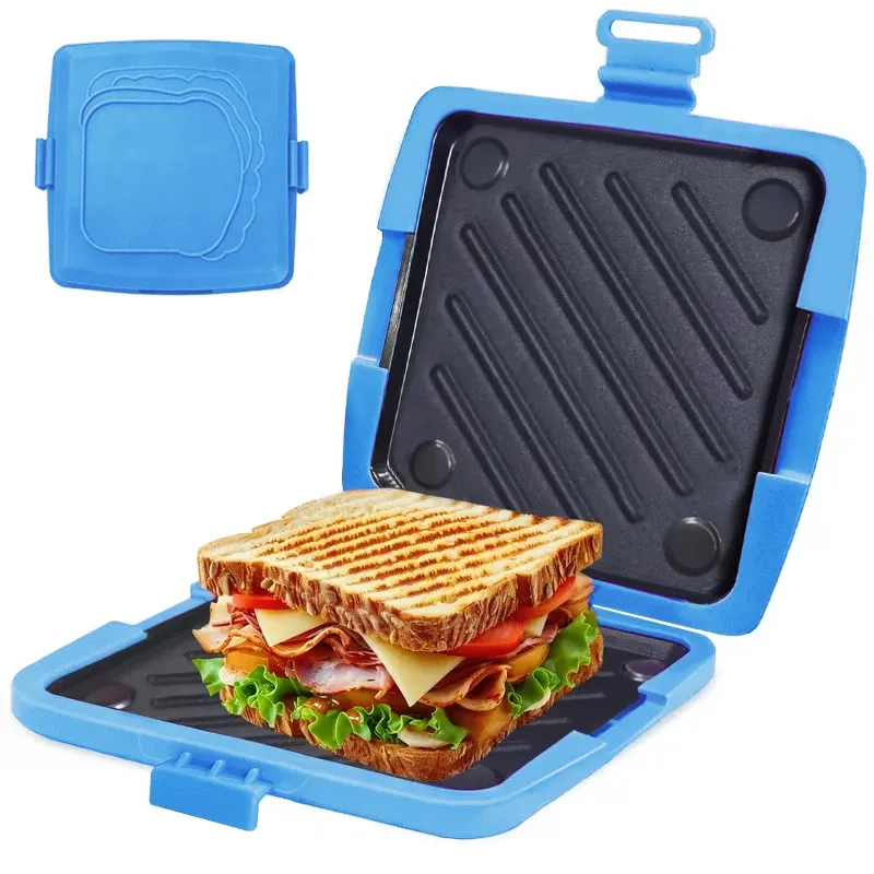 Plateau de cuisson pour sandwichs, compatible micro-ondes et four 9