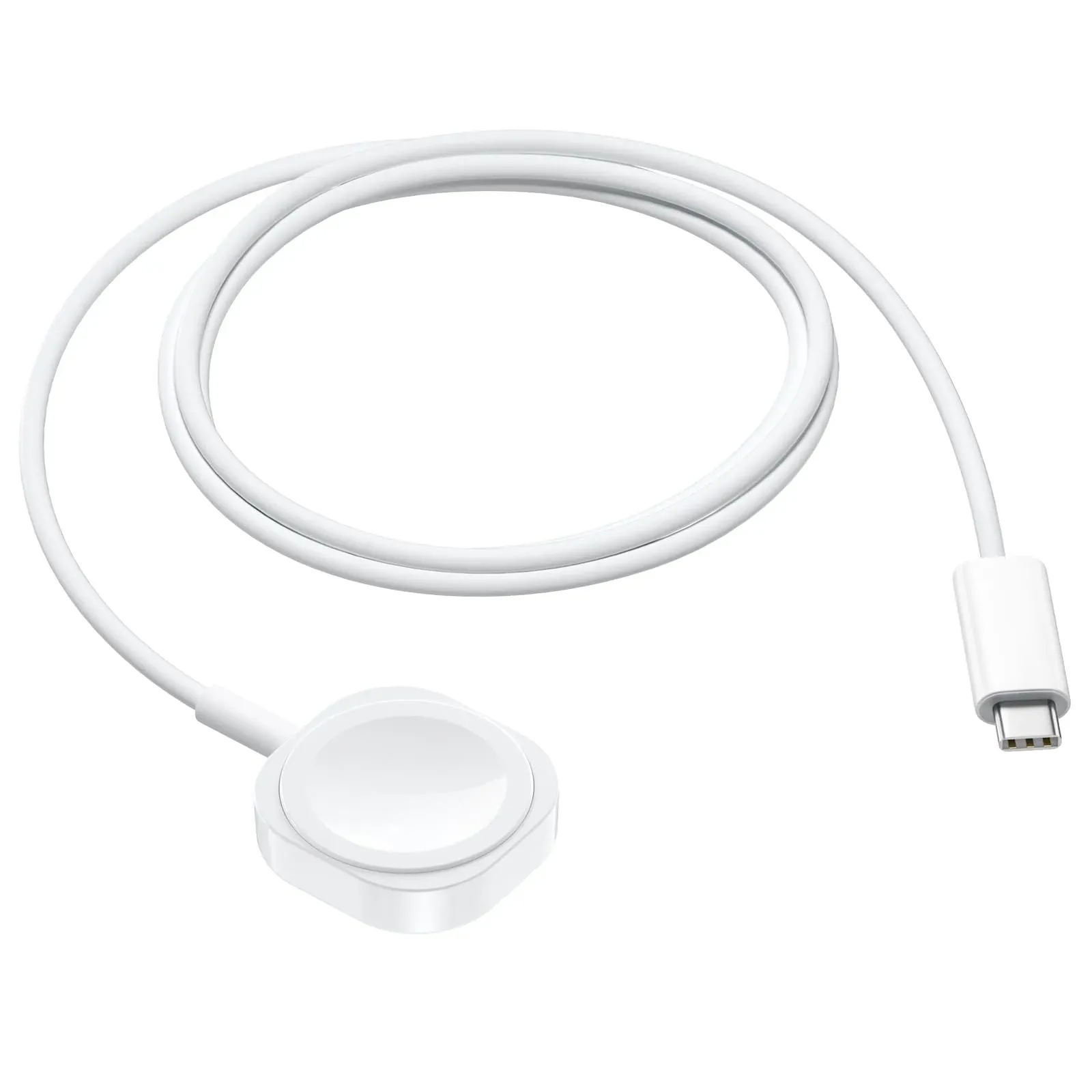 Câble de charge magnétique sans fil rapide USB pour Apple Watch, compatible iWatch 11, 10, 9, 8, 7, 6, 5, 4, 3, 2, SE/2 et Ultra, chargeur portable 8
