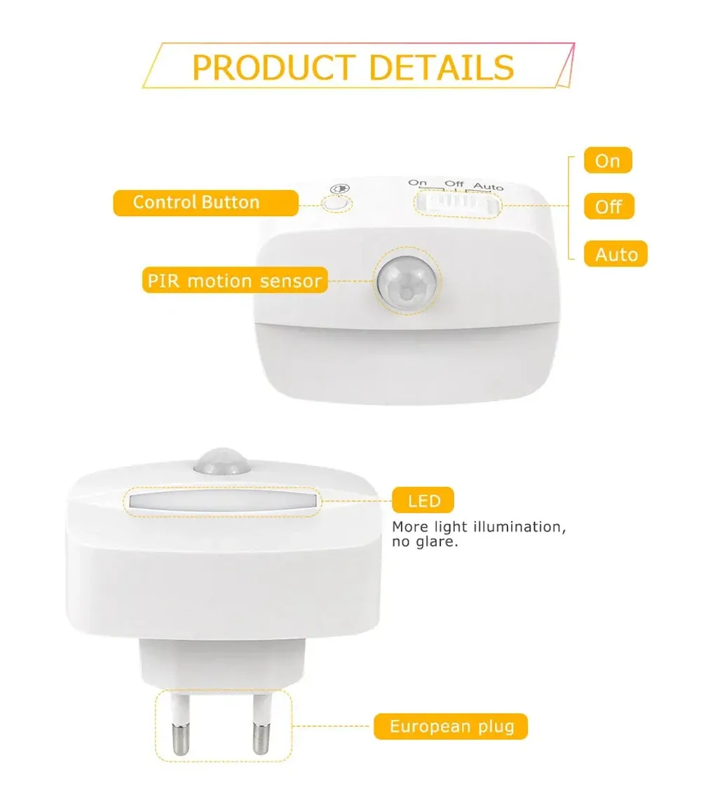 Veilleuse LED, ambiance lumineuse
