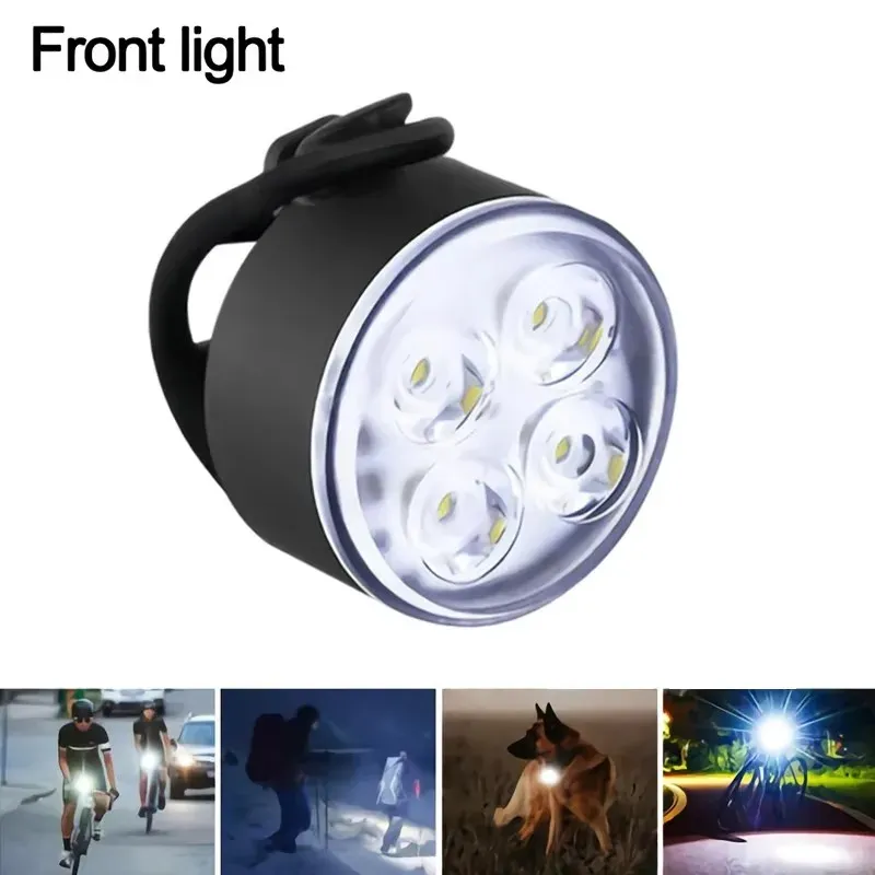 Éclairage de vélo BUCKLOS : ensemble feux avant et arrière LED 10