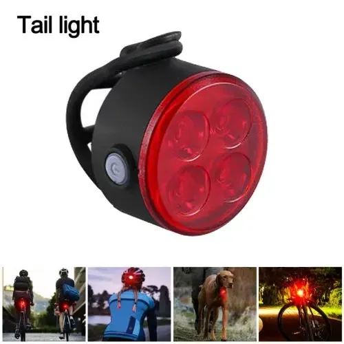 Éclairage de vélo BUCKLOS : ensemble feux avant et arrière LED 11