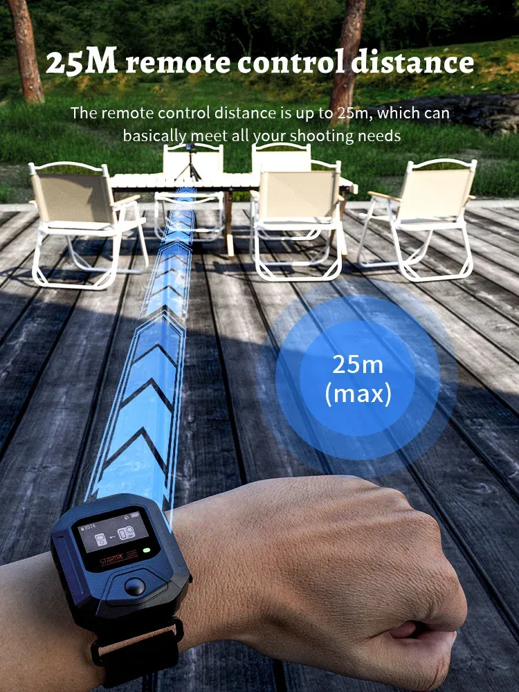 Télécommande GPS pour Insta360, utilisation sportive