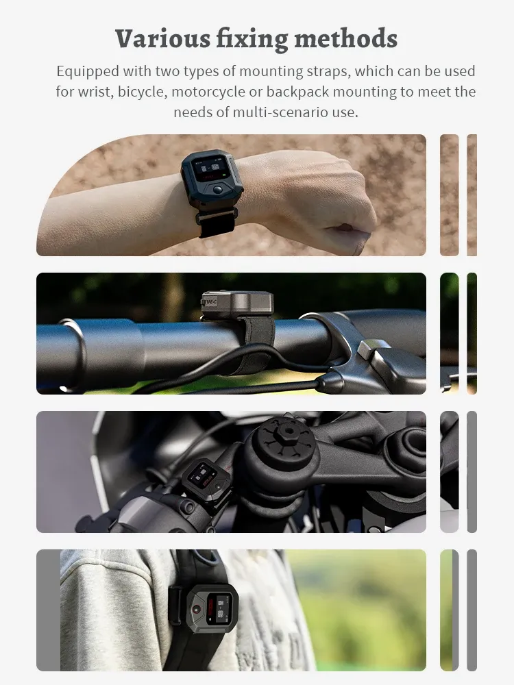 Télécommande GPS pour Insta360, boutons de commande