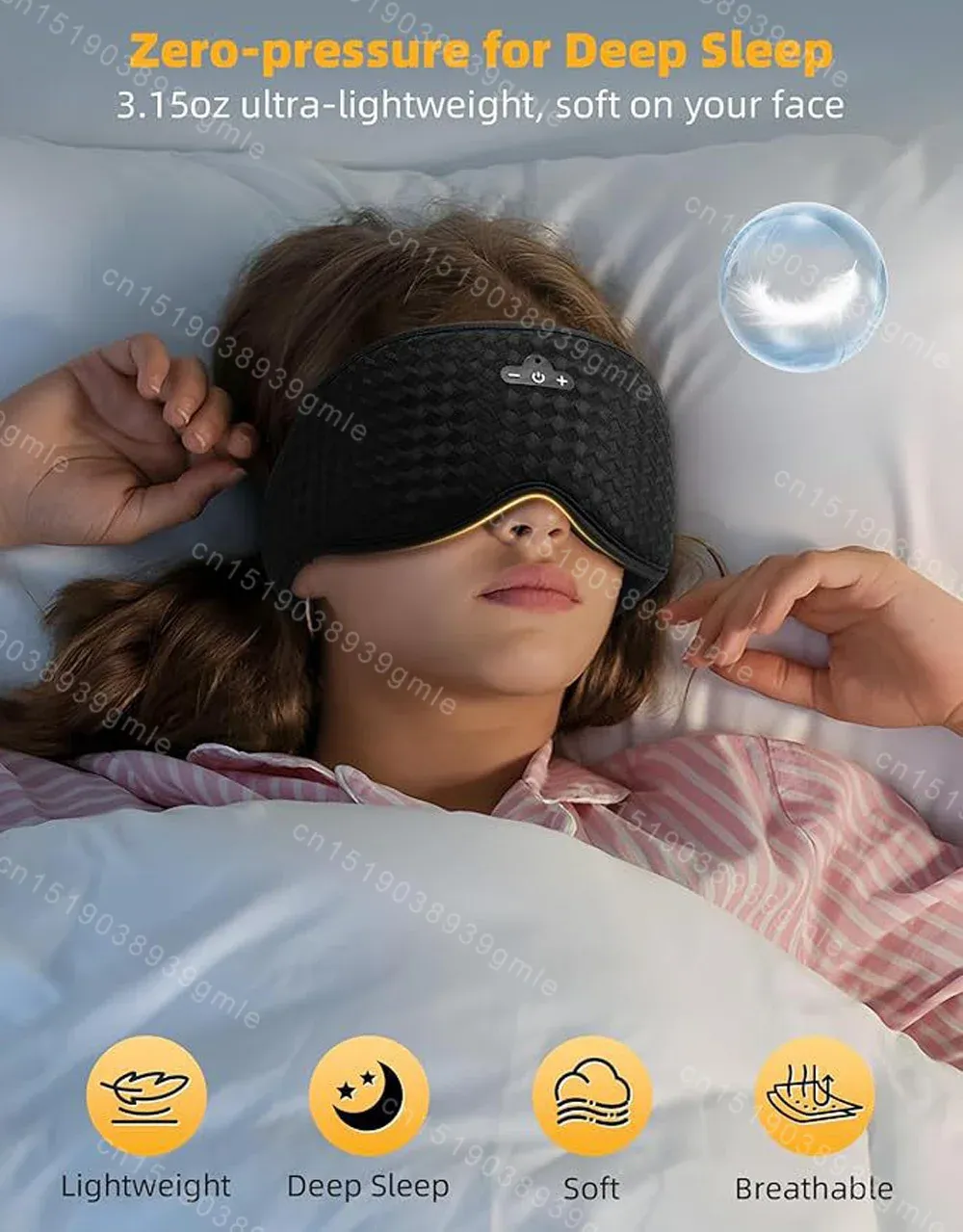 Masque de sommeil musical Bluetooth, lifestyle