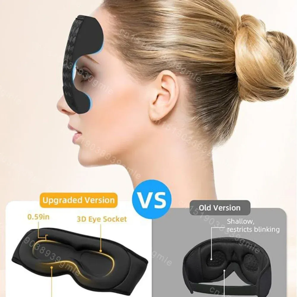 Masque de sommeil musical Bluetooth, design et confort