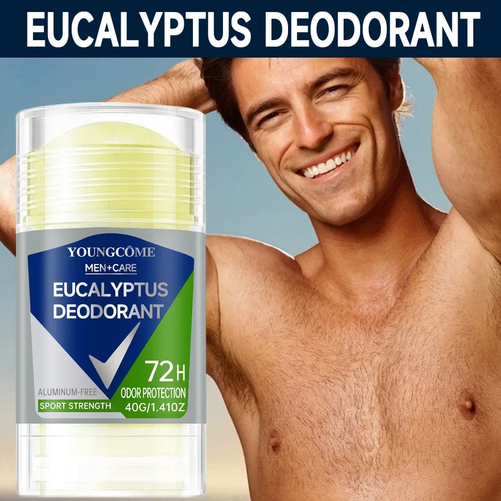 Déodorant à bille pour homme, en situation