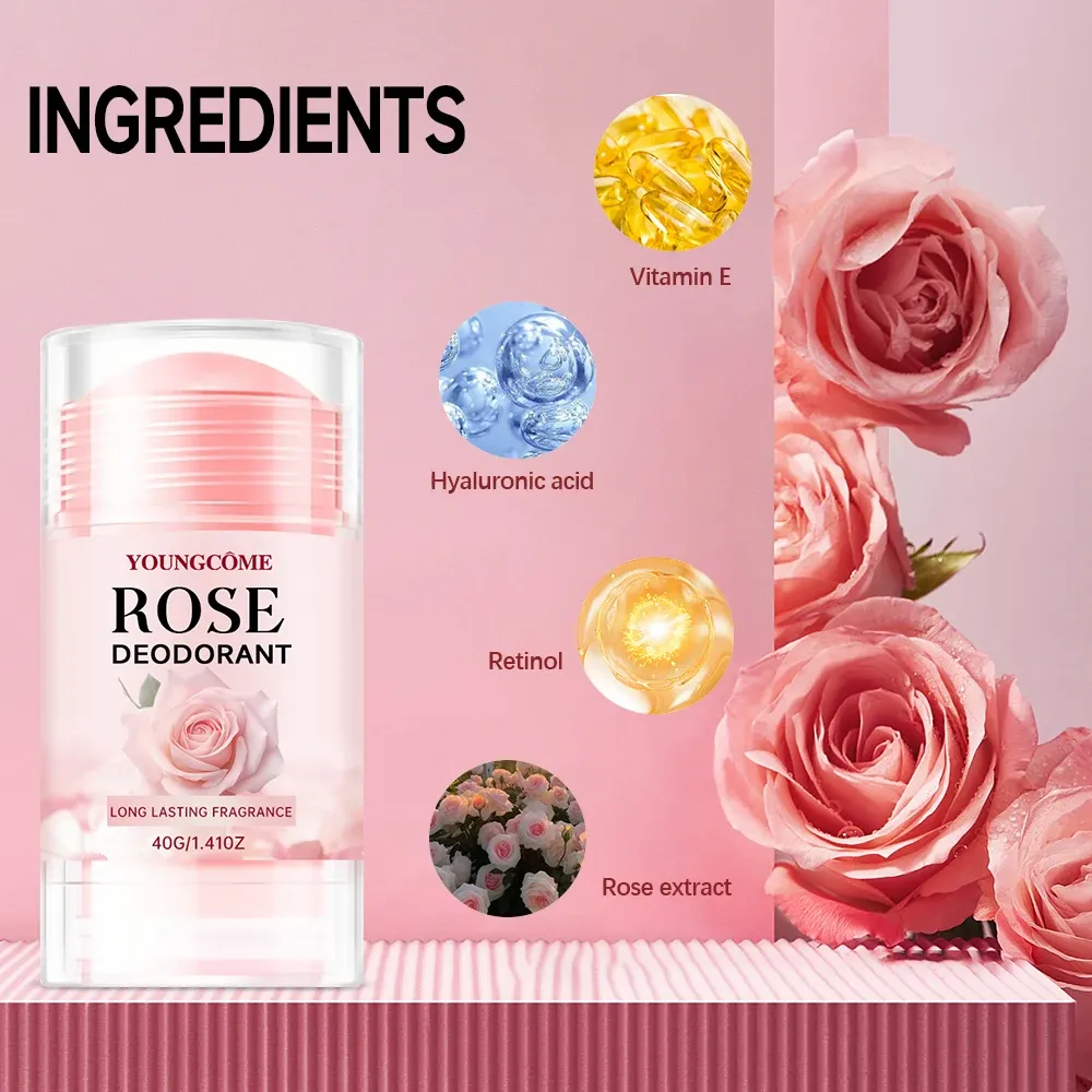 Déodorant à bille pour homme, détail du produit