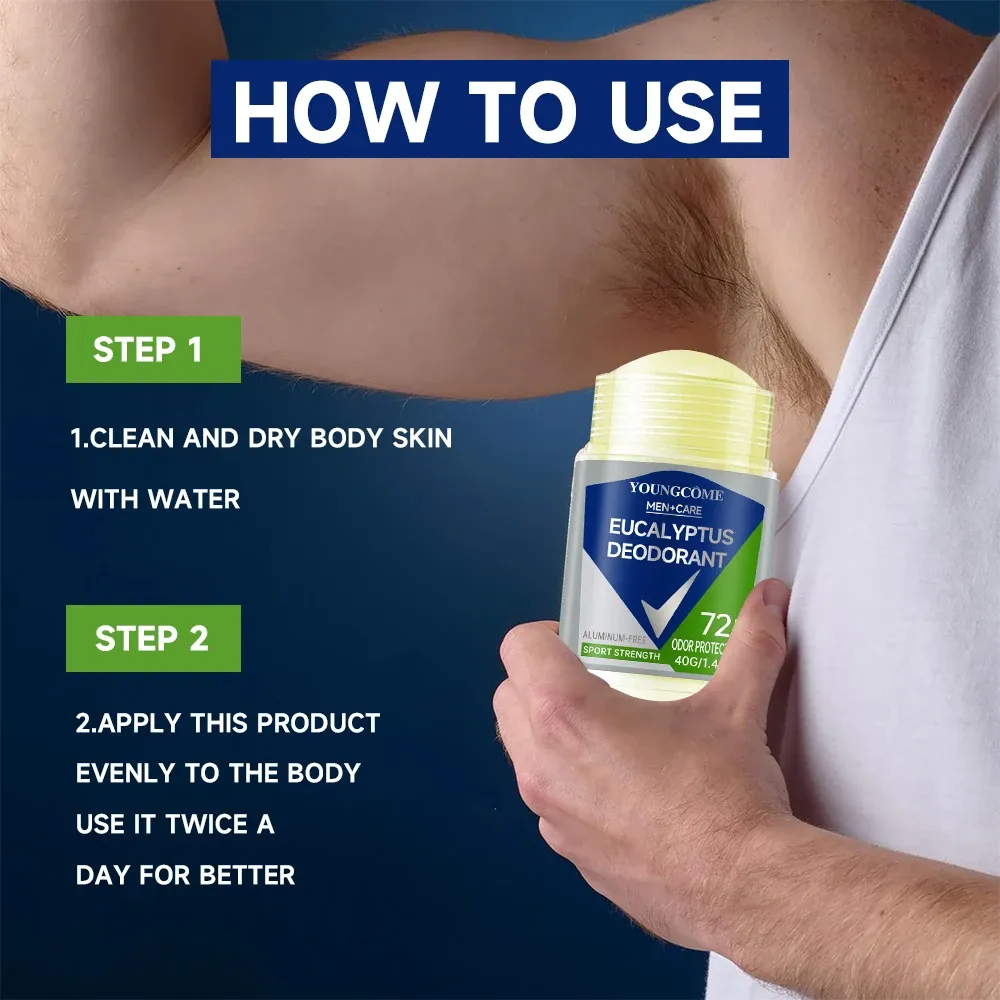 Déodorant à bille pour homme, design